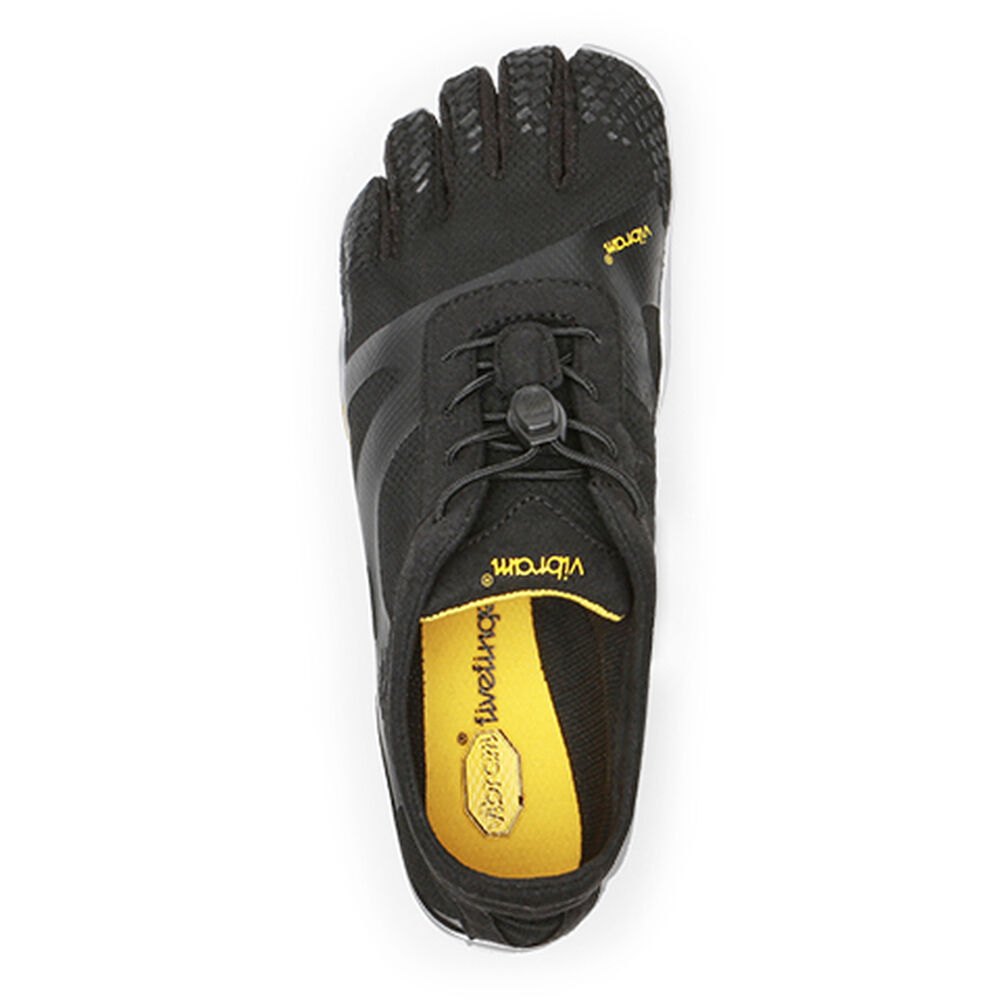 Vibram Five Fingers Womens KSO EVO - Training Shoes Black/White - SEM840532